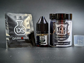 Ароматизатор DARK X SIZE TFT MEDIUM+ "Золотой дукат" (на 100мл) +флакон 100мл