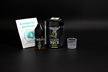 Ароматизатор DARK X SIZE Unlucky Duck MEDIUM+ "Rebel" (на 100мл) +флакон 100мл